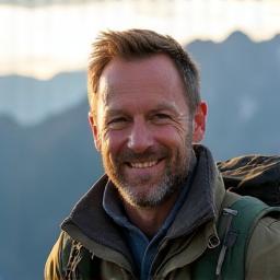 Portrait of Marcus Frei, Mountain travel specialist
